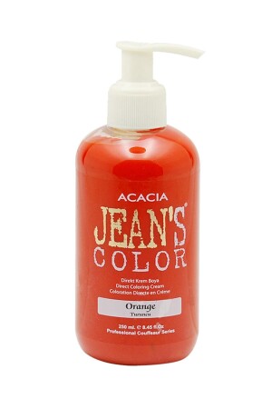 Jean's Color Turuncu 250ml. Ornge Amonyaksız Balyaj Renkli Saç Boyası - 1
