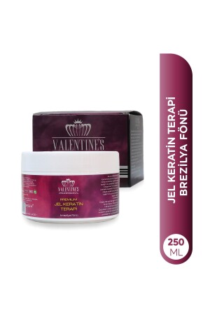 Gel-Keratin-Therapie mit monatelangem Halt, perfekte Pflege, einfache Anwendung / brasilianisches Föhnen - Valentines Professional