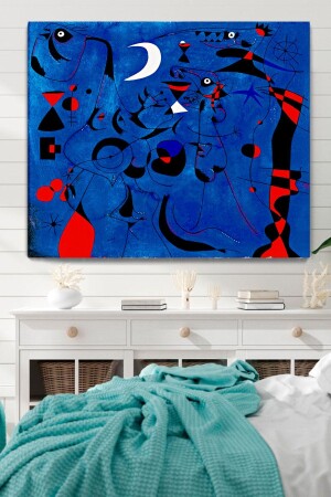 Joan Miro Gece Kanvas Tablo 110x100 JONMROGCE017 - 2