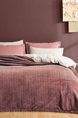 Joy Double Wellsoft Decke – Dusty Rose YTSGRPIST-1516717 - 2