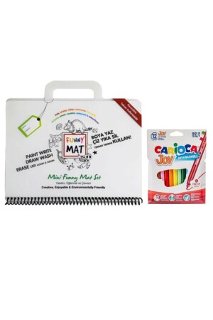 منىز-باركر أكاديمية الأطفال مضحك المطبخ المعدل - كاريوكا Joy Felt Paint 12 Pcs - Carioca