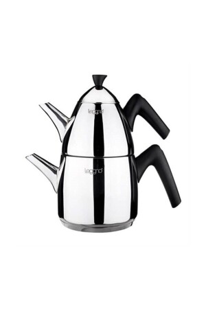 Joy S Teekannenset 0,75 Lt 1,5 Lt Soft Touch Schwarz. JOY1232CY01 - Leggno