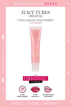 Juicy Tubes Nemlendirici Lip Gloss Dudak Parlatıcısı 02 Spring Fling 3605972352200 - 2