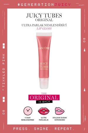 Juicy Tubes Nemlendirici Lip Gloss Dudak Parlatıcısı 08 Tickled Pink 3605972352446 - 1