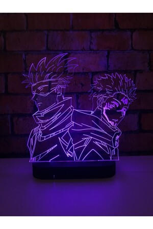 Jujutsu Kaisen Satoru Gojo & Yuji Itadori Anime Tischlampe - 5