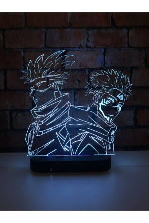 Jujutsu Kaisen Satoru Gojo & Yuji Itadori Anime Tischlampe - 6