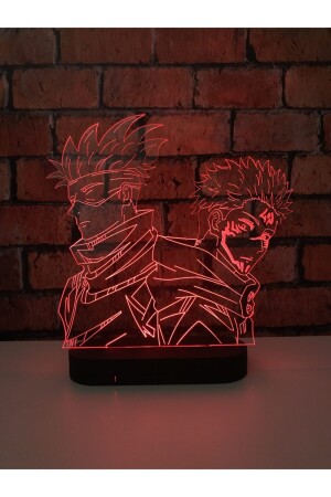 Jujutsu Kaisen Satoru Gojo & Yuji Itadori Anime Tischlampe - 7