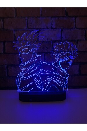 Jujutsu Kaisen Satoru Gojo & Yuji Itadori Anime Tischlampe - 8