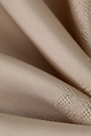 Jumbo-Jacquard-Brettmuster, schmutzabweisender Jacquard, 150 x 220 cm, luxuriöse Tischdecke für 8 Personen, Beige - 8