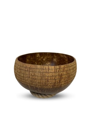 Jumbo Özel Tasarım Hindistan Cevizi Kase Ve Kase Altlığı - Coconut Bowl - Bowl Kasesi - Çerezlik JDA0001 - 4