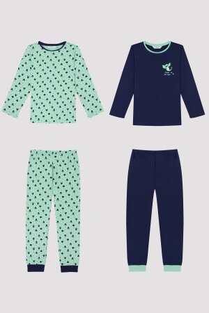 Jungen-Pyjama-Set mit langen Ärmeln von Step CK PNBK1H6M23SK-MIX - 1