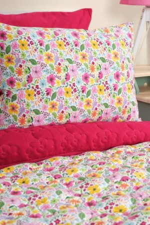 Junges Crazy Flowers Schlafset Rosa - 5