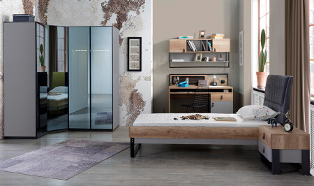 Junges Zimmer mit Loft-Ecke - 2