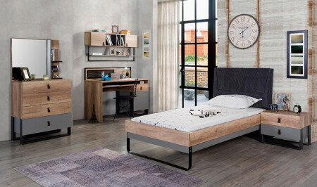 Junges Zimmer mit Loft-Ecke - 3