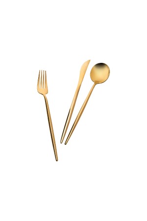 Jupiter Matte Gold 60-teiliges Gabel-Löffel-Messer-Set für 12 Personen 153. 03. 08. 1916 - 8