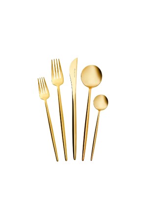 Jupiter Shiny Gold 60-teiliges Gabel-Löffel-Messer-Set für 12 Personen 153. 03. 08. 1918 - 4