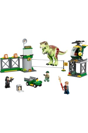 ® Jurassic World T. rex Dinosaur Escape 76944 – Bauset für Kinder ab 4 Jahren (140 Teile) - 3