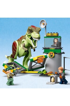 ® Jurassic World T. rex Dinosaur Escape 76944 – Bauset für Kinder ab 4 Jahren (140 Teile) - 7