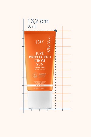 JUST PROTECTED FROM SUN – Aydınlatıcı ve Leke Karşıtı Güneş Koruyucu Krem SPF 50- (50 ml) - 7