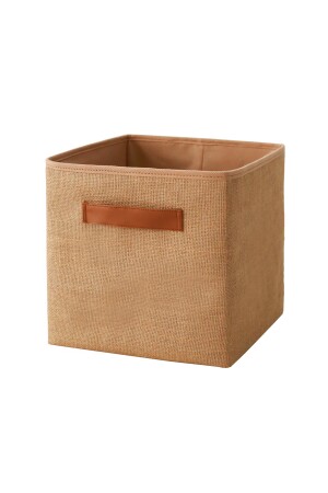 Jute-Schrank, Kinderzimmer, Spielzeug-Organizer, zusammenklappbarer Aufbewahrungsbox-Organizer, 28 x 28 x 28 BK-JUT - 6