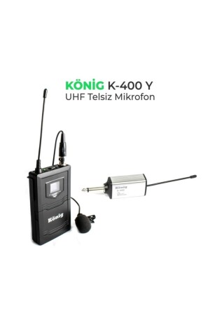 K-400 Y Uhf Telsiz Yaka Mikrofonu K-400Y - 1