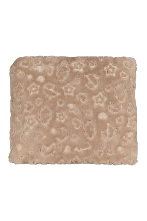 MNZ-Embossed ضخم (700GR) بلوش غطاء الطفل 100x120 سم نجم100x120 بلوش - Cherub Baby