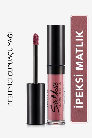 Kadife Dokulu Likit Mat Ruj - Silk Matte Liquid Lipstick - 010 TENDER TERRA - 8690604505371 - 2