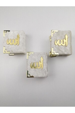 Kadife Küçük Boy Kur'anı Kerim - Hobigram