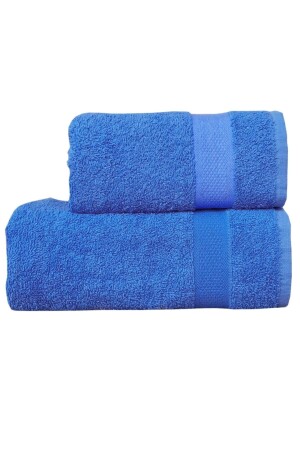 Damen-/Herren-Bade- und Kopftuch, türkisches Badeset, 100 % Baumwolle, Badetuch-Set, Familien-Badetuch - Hepsine Rakip