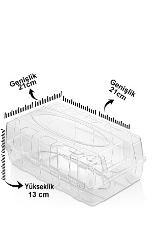 Kadın Ayakkabı Düzenleme Kutusu Bayan Ayakkabı Koruma Kutusu Şeffaf 8 Adet PRA-1911970-35a - 5