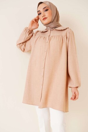 Kadın Bebe Yaka Tesettür Gömlek - Volt Clothing