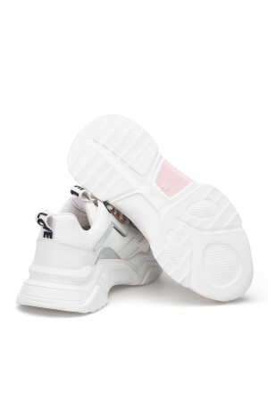 Kadın Beyaz Pudra Sneaker - 9