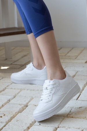 Kadın Beyaz Spor Ayakkabı Sneaker - 1