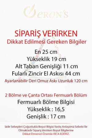 Kadın Mint Fularlı Zincir Aksesuarlı Yumuşak Deri 3 Bölmeli El Kol Ve Omuz Çantası - 9