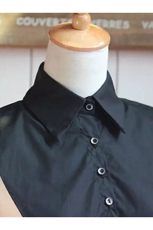 Kadın Pamuk Sahte Yaka Bluz Ayrılabilir Gömlek Yaka Bluz Içi Aksesuar - Genel Markalar