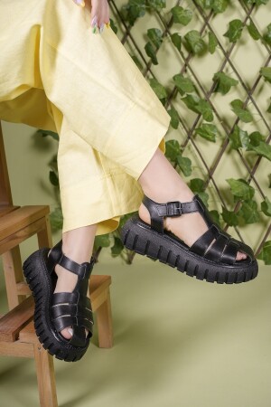 Kadın Sandalet 0012600 Siyah - 5