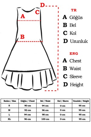 Kadın Siyah Kolsuz Eteği Fırfırlı Elbise ARM-18Y001156 - 6