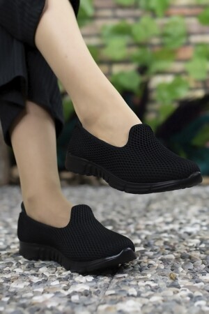 Kadın Siyah Siyah Sneaker 0012901 - 2