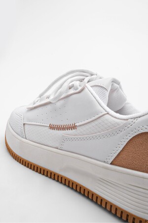 Kadın Sneaker Yüksek Taban Spor Ayakkabı Loske beyaz - 3