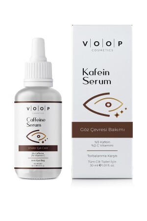 Kafein Göz Serumu - 30 Ml Göz Altı Morlukları Ve Torbalanma Karşıtı (5% Caffeine - 2% Vitamin C) - 5