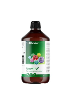 Kafes Kuşları Için Vitamin Gervit W Multivitamin 50 ml - 1