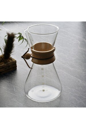 Kaffeekaraffe aus Glas, 600 ml, THN87226 - 1