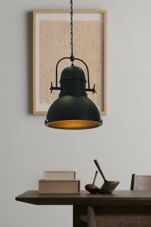 Käfig Schwarz Einzel Kronleuchter Wohnzimmer Café Restaurant Boutique Hotel Friseur Kronleuchter Lampe Anhänger Beleuchtung RSA2075ZXXX01 - 1