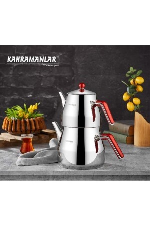 Kah D-217 Prizma Orta Boy Çaydanlık P12281S8703 - 1