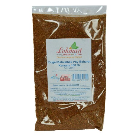 Kahvaltılık Poy Baharat Karışımı 100 Gr Paket - 7