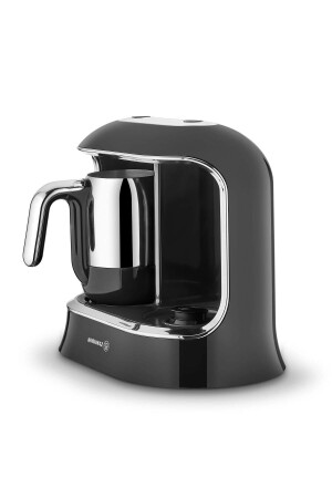 Kahvekolik Twin Siyah/krom Otomatik Kahve Makinesi - 3
