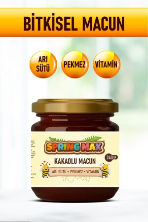 Kakaolu- Pekmez- Arı Sütü- Bal- Ve Vitamin- Iştah Açıcı- Kilo-aldırıcı- Macun - 4