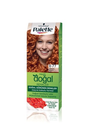 MNZ-الوان الطبيعية الدائمة 8-77 نحاس القرفة - Palette