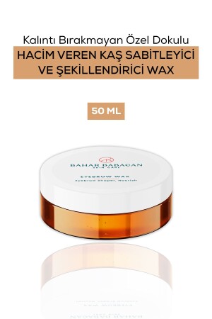 Kalıntı Bırakmayan Özel Dokulu Hacim Veren Kaş Sabitleyici Ve Şekillendirici Wax 50ml - 2