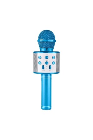 Kaliteli Tv50 Karaoke Mikrofon Hoparlörlü Usb Flash Tf Kart Destekli Ses Değiştirme Efektli - 5